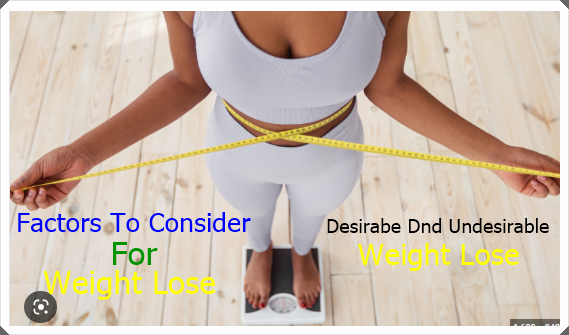 Factors To Consider For Weight Lose
